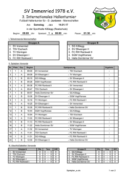 E-Junioren (Jahrgang 2006/2007)