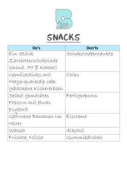 Snacks - BodyKiss