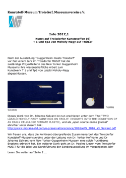Info 2017,1, Kunst auf Trdf. Kunststoffen,T 1 Tp2