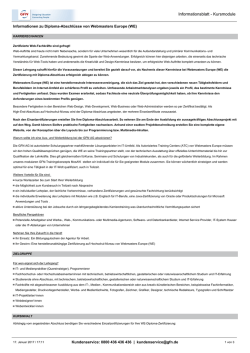 Informationsblatt