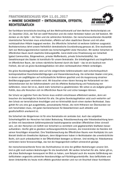 innere sicherheit - B&uuml;ndnis 90/Die Gr&uuml;nen Bundestagsfraktion