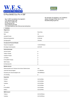 E-Plus BASE Eco Pro 4 GB