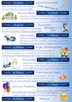 Herunterladen! - Faschingsgilde Vagen eV