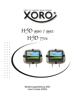 HSD 9910 / 9912 HSD 7701