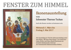 1.3. Ikonenausstellung - Kommunität Diakonissenhaus Riehen