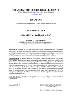 GRAZER JURISTISCHE GESELLSCHAFT