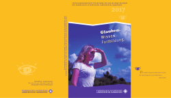 Fortbildungs-Kurskalender 2017 - der Evangelisch
