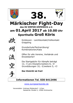 Märkischer Fight-Day