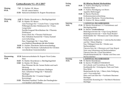 Gottesdienste 9.1.