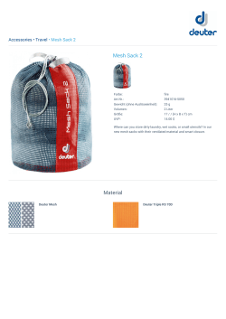 Mesh Sack 2 Material