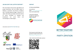 party-zipation - Projekt better together
