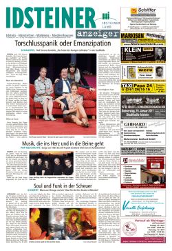 Idsteiner Anzeiger vom 12.01.2017