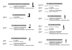 st. johann baptist aufkirchen st. jakob kempfing st. nikolaus notzing