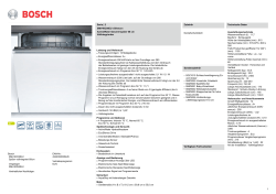 Bosch SMV40C00EU Spüler vollintegriert 60cm
