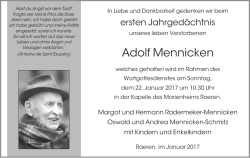 Adolf Mennicken