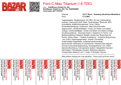 Ford C-Max Titanium 1.6 TDCi