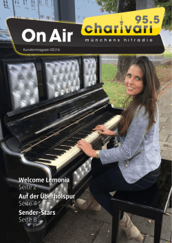 Jetzt hier die aktuelle Ausgabe 3/2016 als PDF