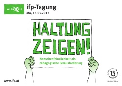 ifp-Tagung