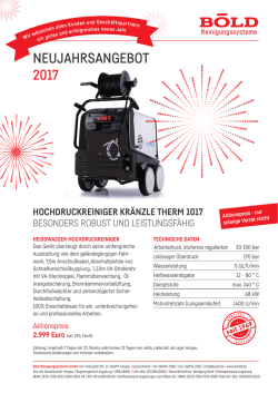 Informationen  - B&ouml;ld Reinigungssysteme GmbH