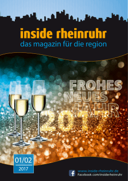 PDF - inside rheinruhr