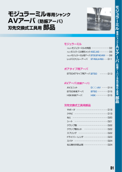 モジュラーミル専用シャンク・AVアーバ