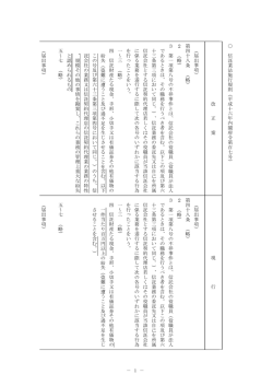 （平成16年内閣府令第107号）【新旧対照表】（PDF：69KB）