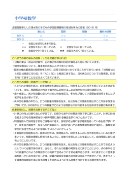 中学校数学
