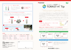 TORAST-H Tip 製品チラシ
