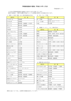 学校給食センター
