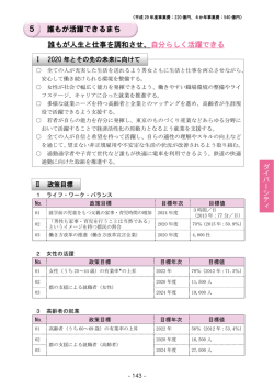 政策の柱5 誰もが活躍できるまち