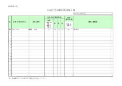団体役員名簿（様式3号） （PDF 72.9KB）