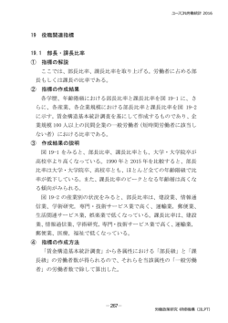 ユースフル労働統計 2016 労働統計加工指標集