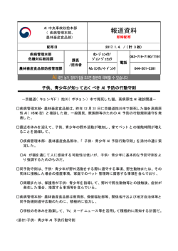 子供、青少年が知っておくべきAI予防の行動守則