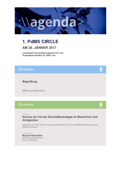 1. PdMS CIRCLE - SRB Consulting Team GmbH