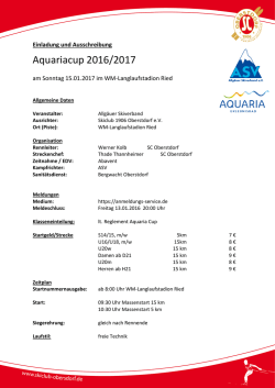 Infos und Ausschreibung hier