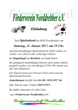 Einladung