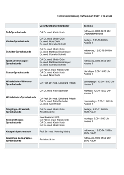 Terminvereinbarung Rufnummer: 06841 / 16