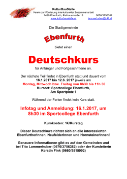 Info - Ebenfurth