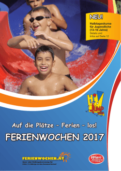 FERIENWOCHEN`17 Programm
