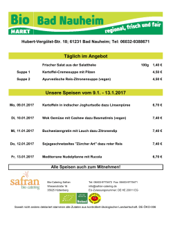 Bio Markt Bad Nauheim - Safran Bio