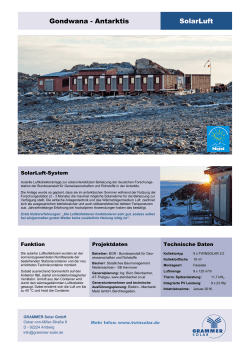 Projekt - Grammer Solar GmbH