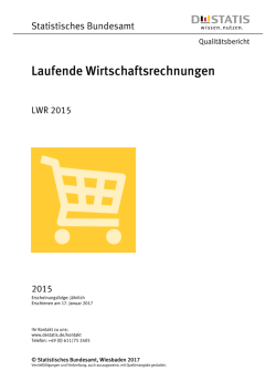 Amtlicher Qualitätsbericht LWR 2015