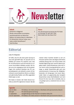 Editorial - Paso Club International