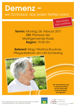 ein Schicksal, das jeden treffen kann