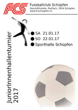 Spielplan - FC Schüpfen