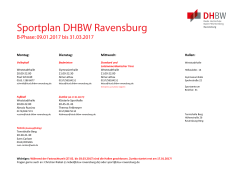 Sportplan Ravensburg