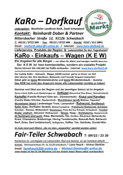 Einkaufs &ndash; Wagen