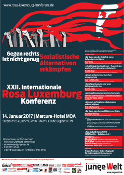 RLK-2017-Plakat A 2.indd - Rosa-Luxemburg