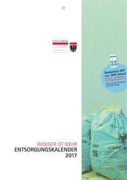 entsorgungskalender 2017