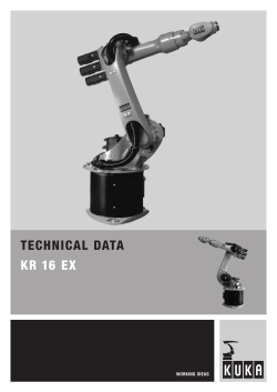 TECHNICAL DATA KR 16 EX